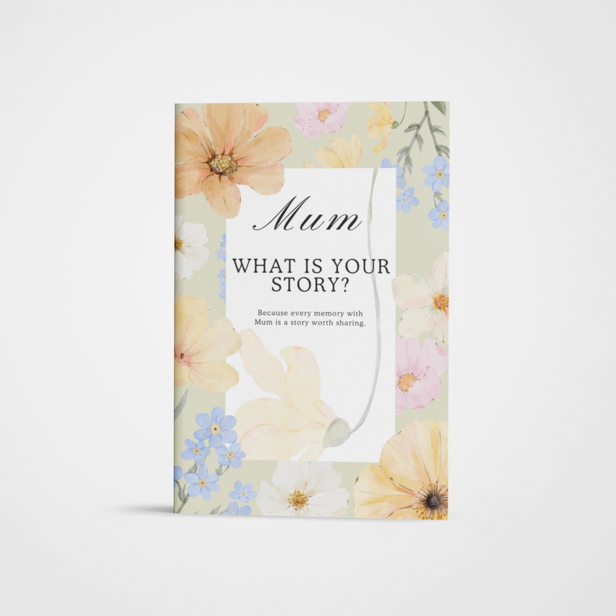 Mum, What is your story? Journal (English Edition)